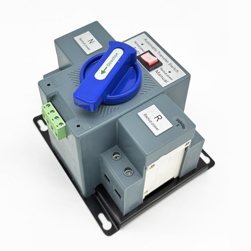 JONAS C JONASC AC110V 63A 2P Automatic Transfer Switch Solar ATS Generator Dual Power Changeover Switch 50HZ/60HZ - Image 3